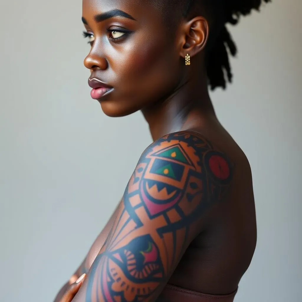 Stunning Half Sleeve Tattoo Ideas for Black Females: Discover Beauty