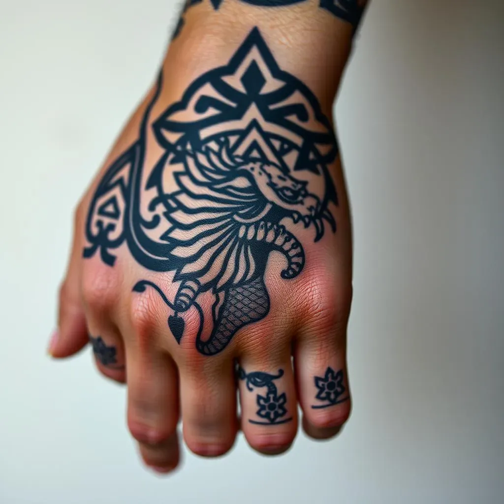 Hand Tattoo Ideas for Guys: Discover Cool Designs