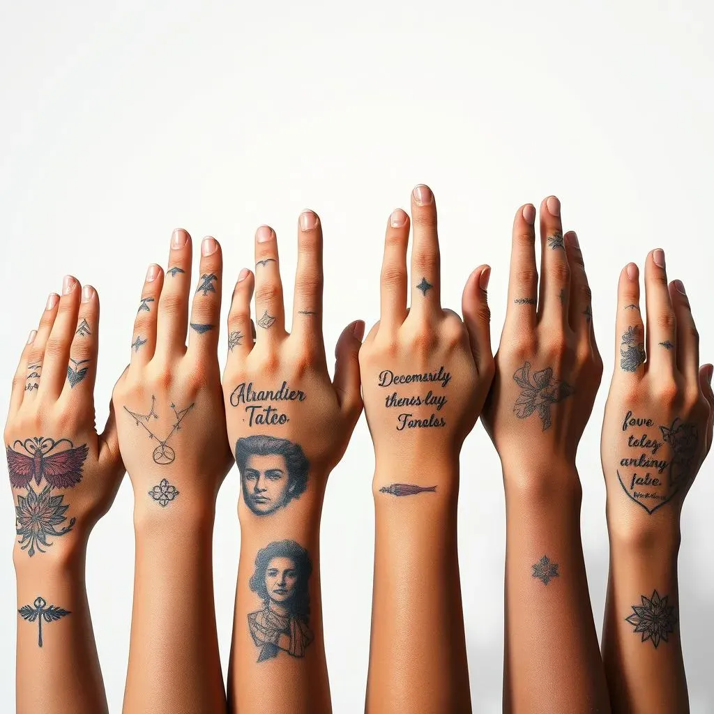 Sensational Hand Tattoo Ideas Woman: Discover Your Style