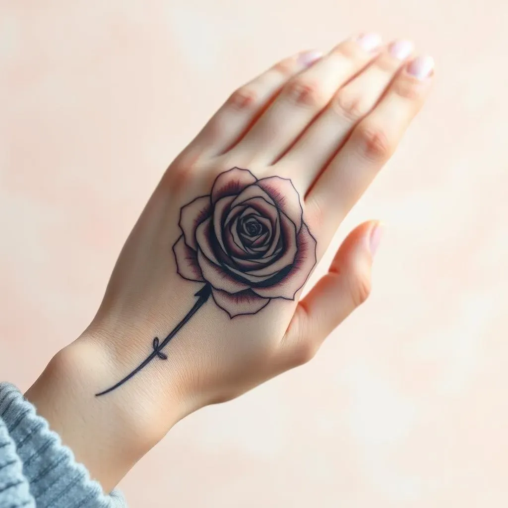 Sensational Hand Tattoos for Women Rose: Ideas & Inspiration
