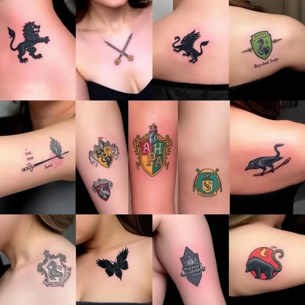 Harry Potter House Tattoos: Design Ideas and Inspiration for Women