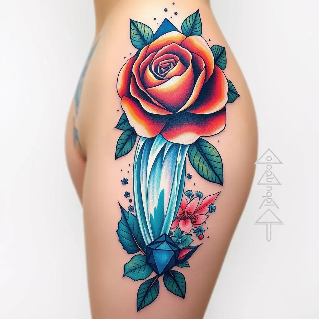 Hip Sleeve Tattoos for Women: A Look at Styles and Trends