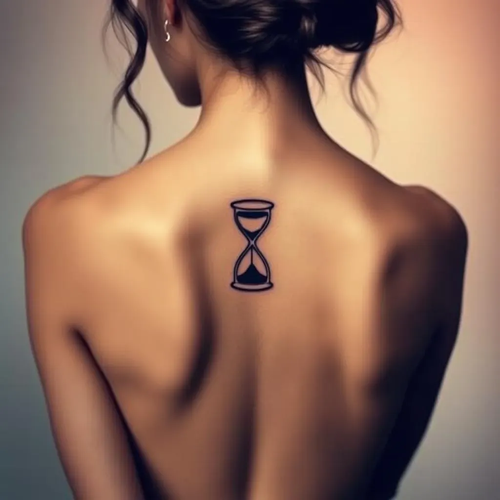 Amazing Hourglass Tattoos for Women