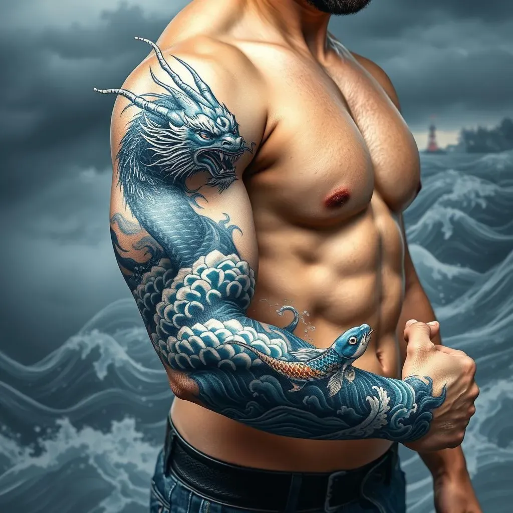 Ink Inspiration: Water Sleeve Tattoo Ideas for Men and Women