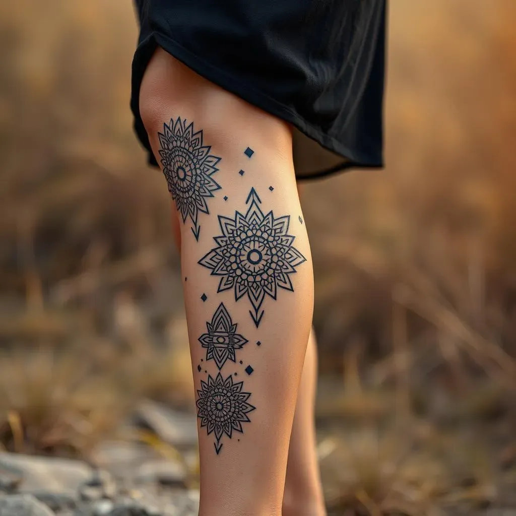 Inspiration Gallery: A Variety of Tattoo Ideas on Leg for Women