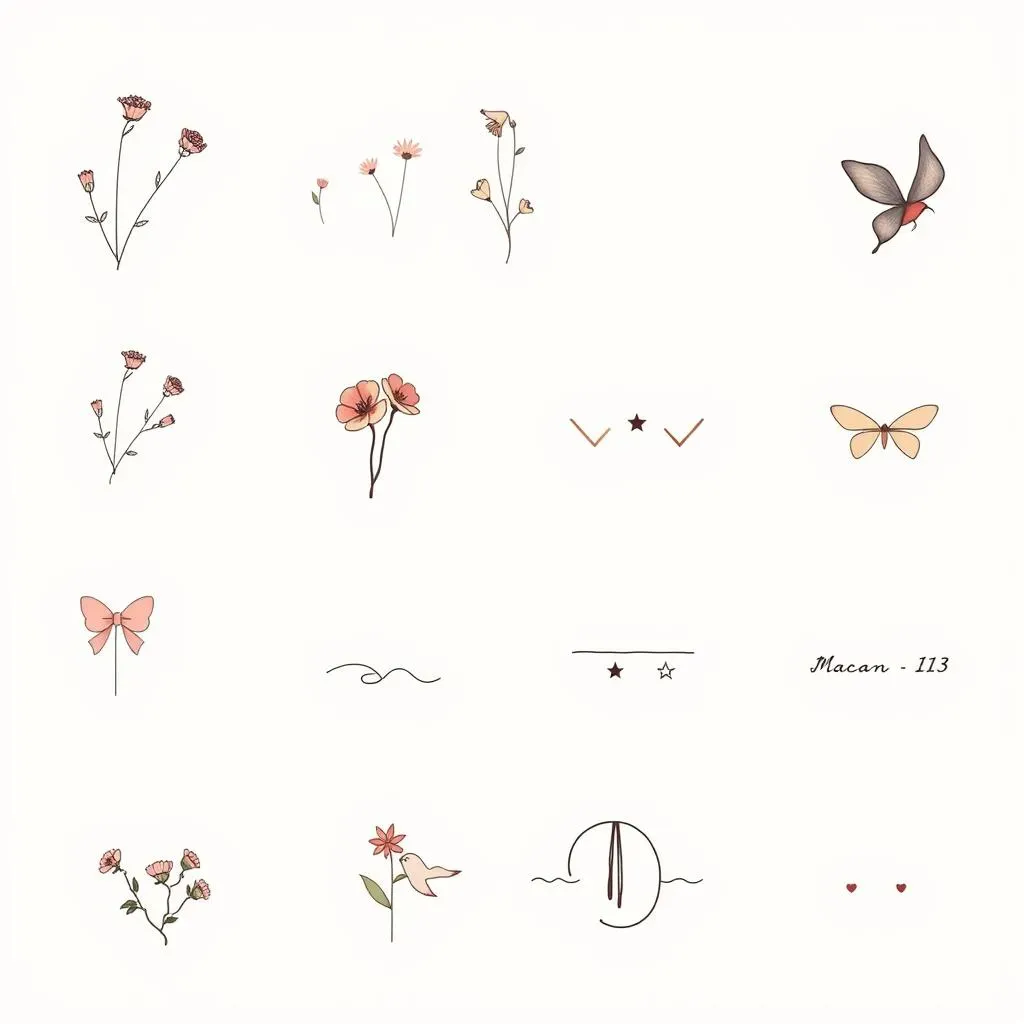 Inspiration Gallery: Small Simple Tattoo Ideas for Women