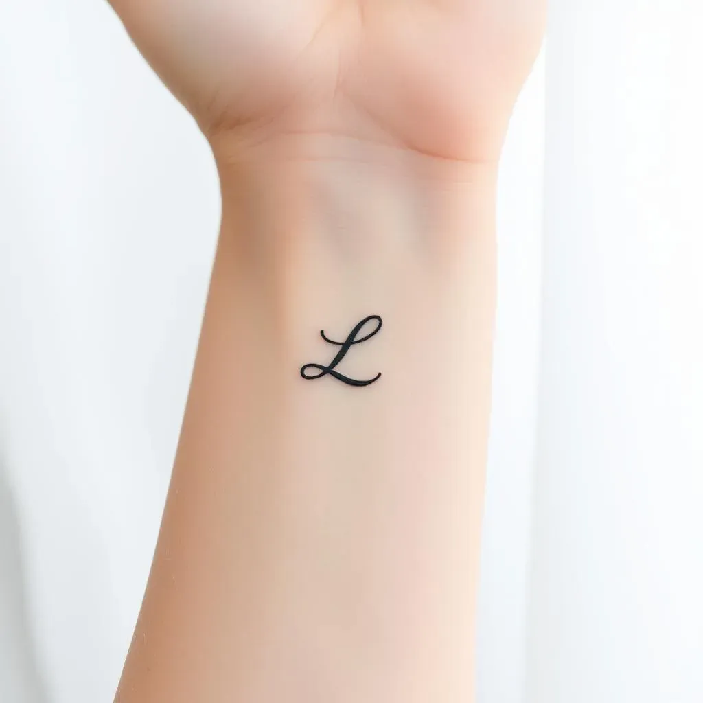 L Tattoo Designs: From Minimalist to Bold & Beyond