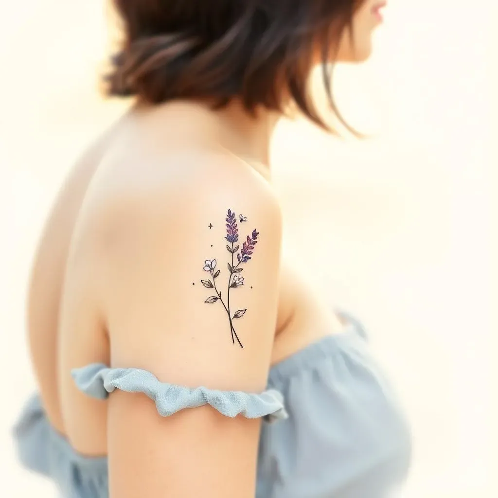 Lavender Tattoos for Women: A Blooming Guide to Meaningful Ink