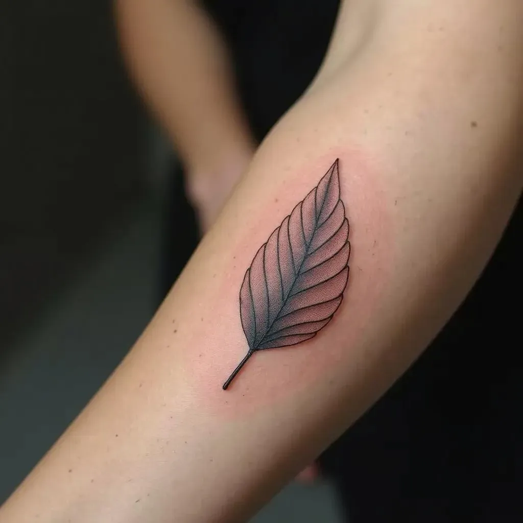 Leaf Tattoo Placement: Finding the Ideal Spot for Your Ink