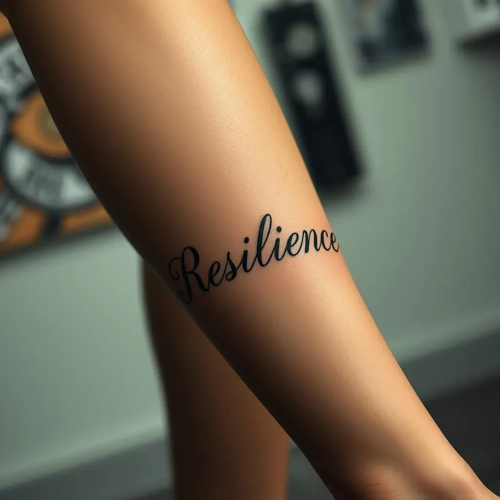 Leg Tattoo Ideas Words: Discover Powerful Inspiration