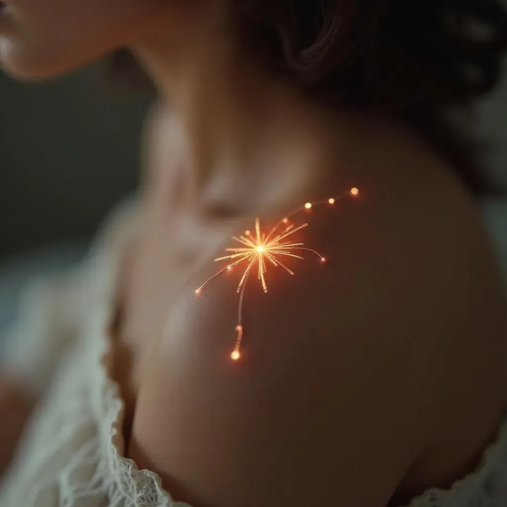 Light Tattoo Ideas: Discover Dazzling, Minimalist Designs
