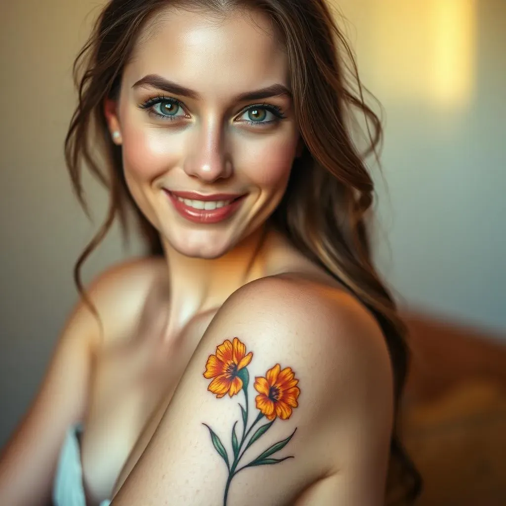 Amazing Marigold Tattoos for Women