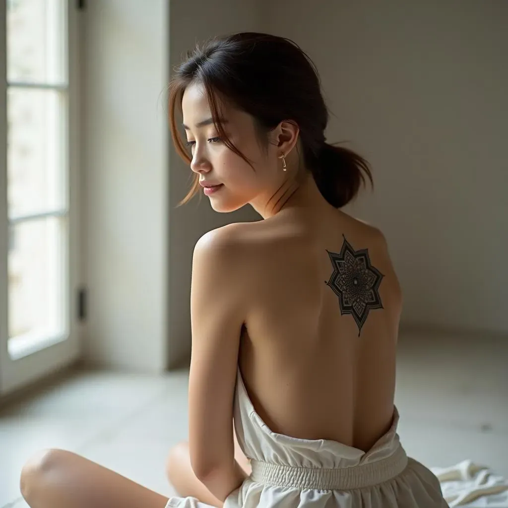 Meaningful Back Tattoos: Lotus, Mandala, and Inspirational Designs