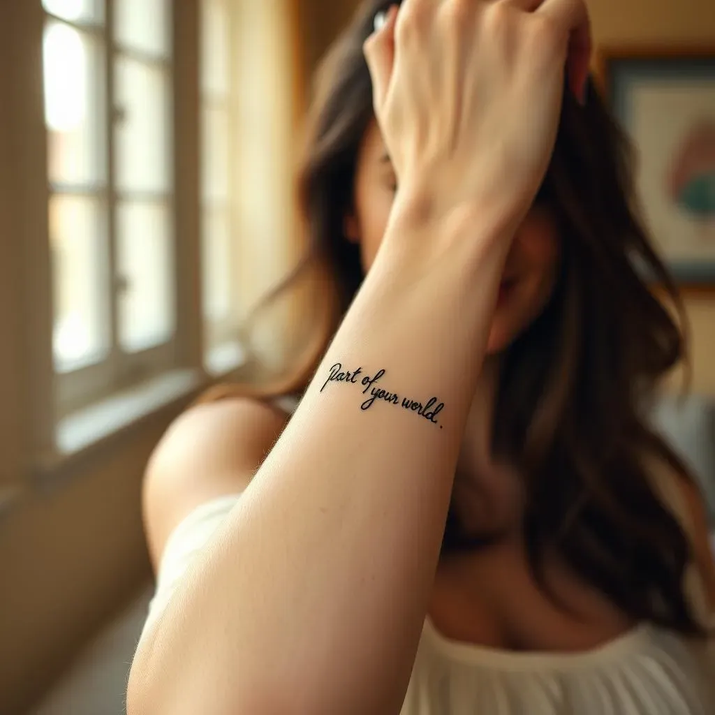 Meaningful Disney Tattoos for Women