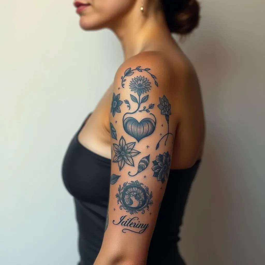 Meaningful Elements in Women's Sleeve Tattoos