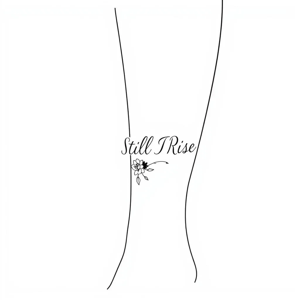 Meaningful Leg Tattoo Words: Quotes and Inspiration