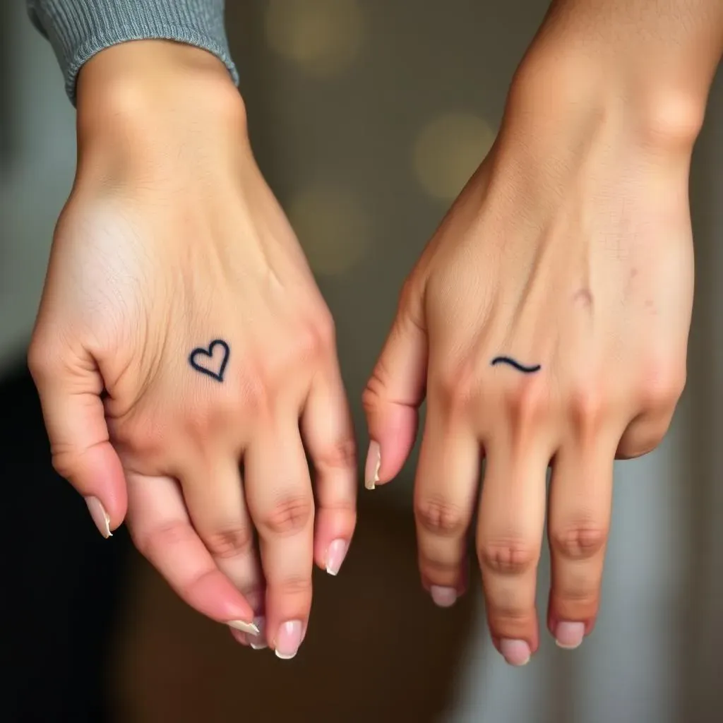 Meaningful Matching Small Tattoos for Best Friends
