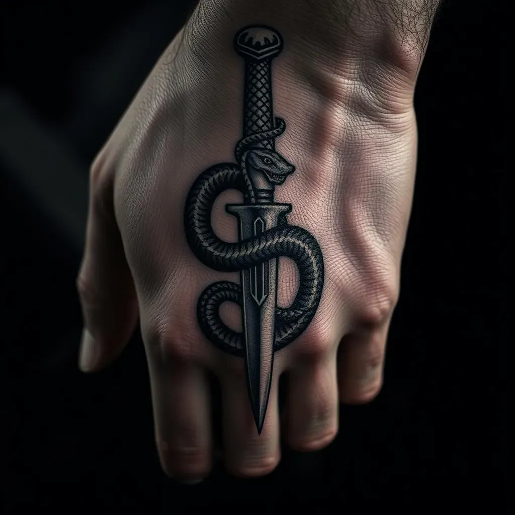 Meaningful Motifs for Men's Hand Tattoos