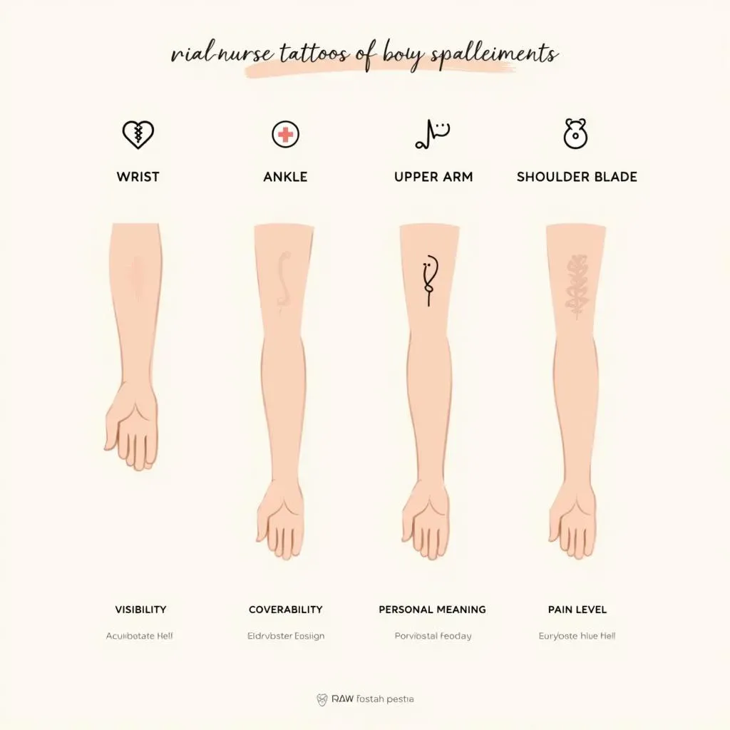 Meaningful Placements: Where to Put Your Small Nurse Tattoo