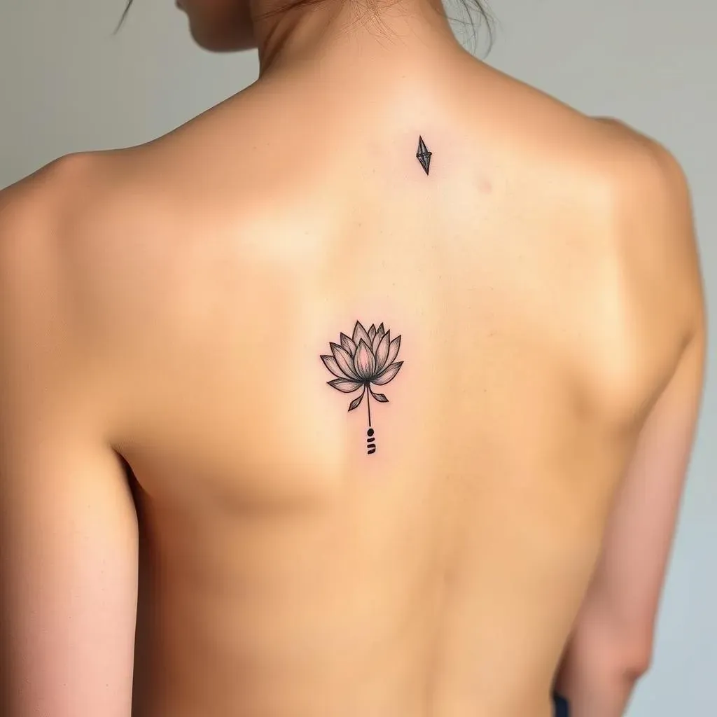 Meaningful Small Tattoo Designs for Women's Back