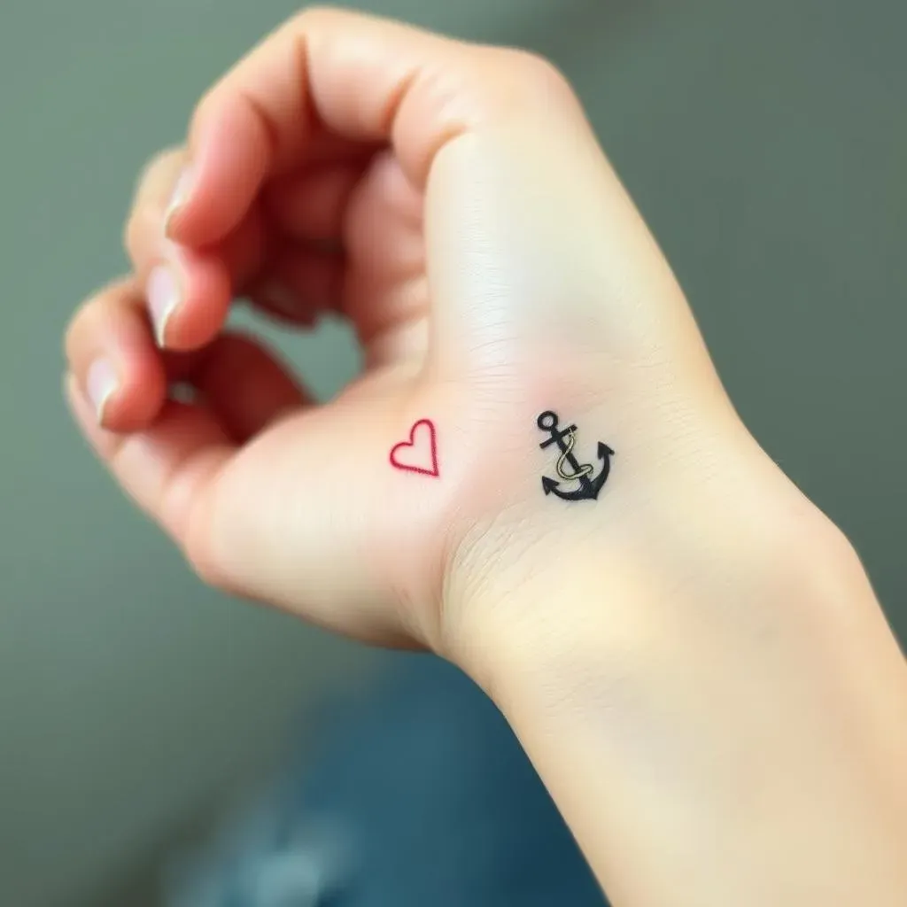 Meaningful Symbol Cute Hand Tattoos for Women