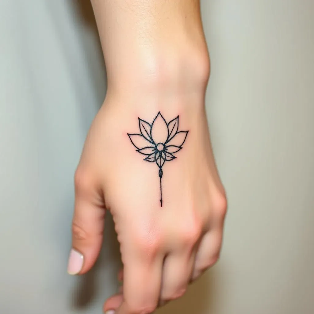 Meaningful Symbol Tattoo Ideas for Women on Hand