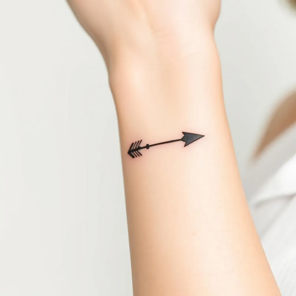 Ultimate Minimalist Arrow Tattoos for Women