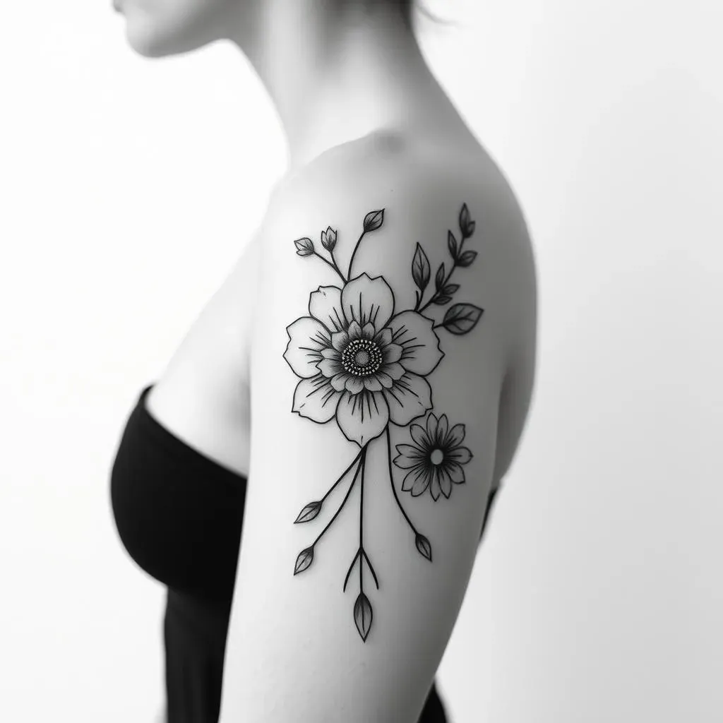 Ultimate Minimalist Black and Grey Tattoos for Women