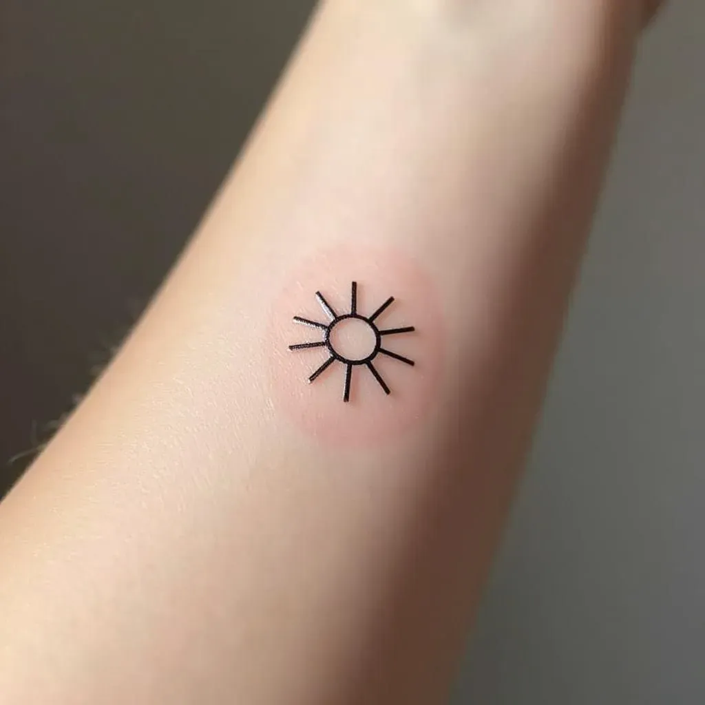 Minimalist Light Tattoo Ideas: Subtle Spark