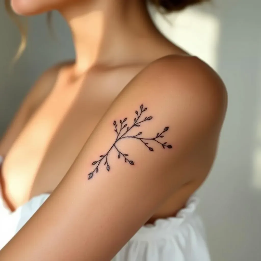 Ultimate Minimalist Shadow Tattoos for Women