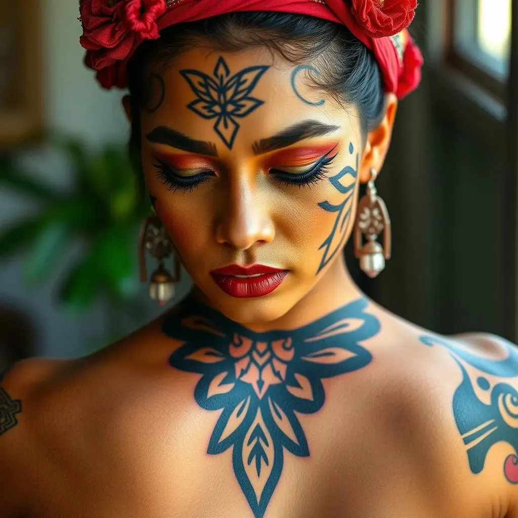 Modern Interpretations of Traditional Samoan Tribal Tattoos for Women