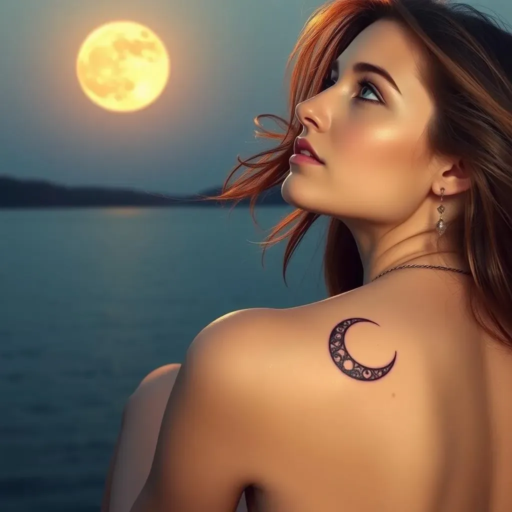 Ultimate Moon Tattoos for Women: Designs & Ideas