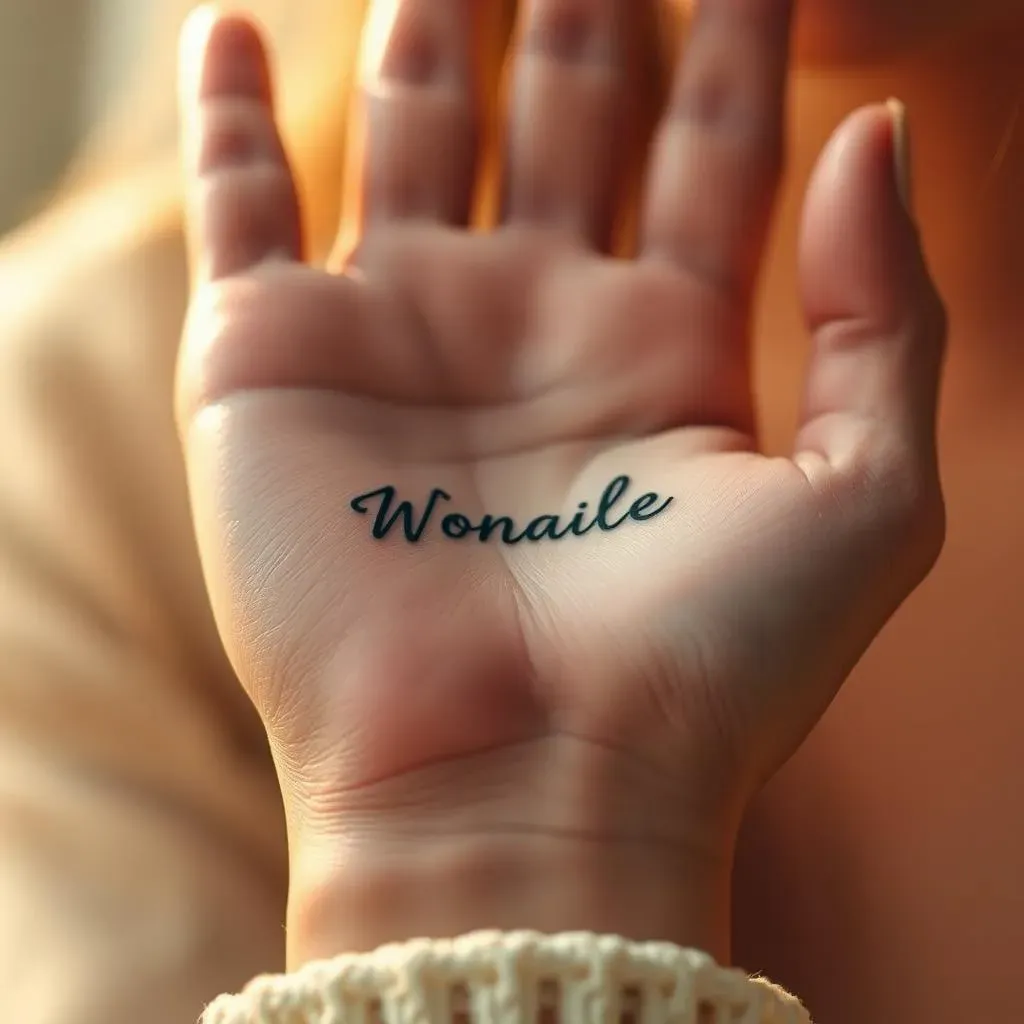 Ultimate Name Tattoo Ideas on Hand: Bold & Unique Designs
