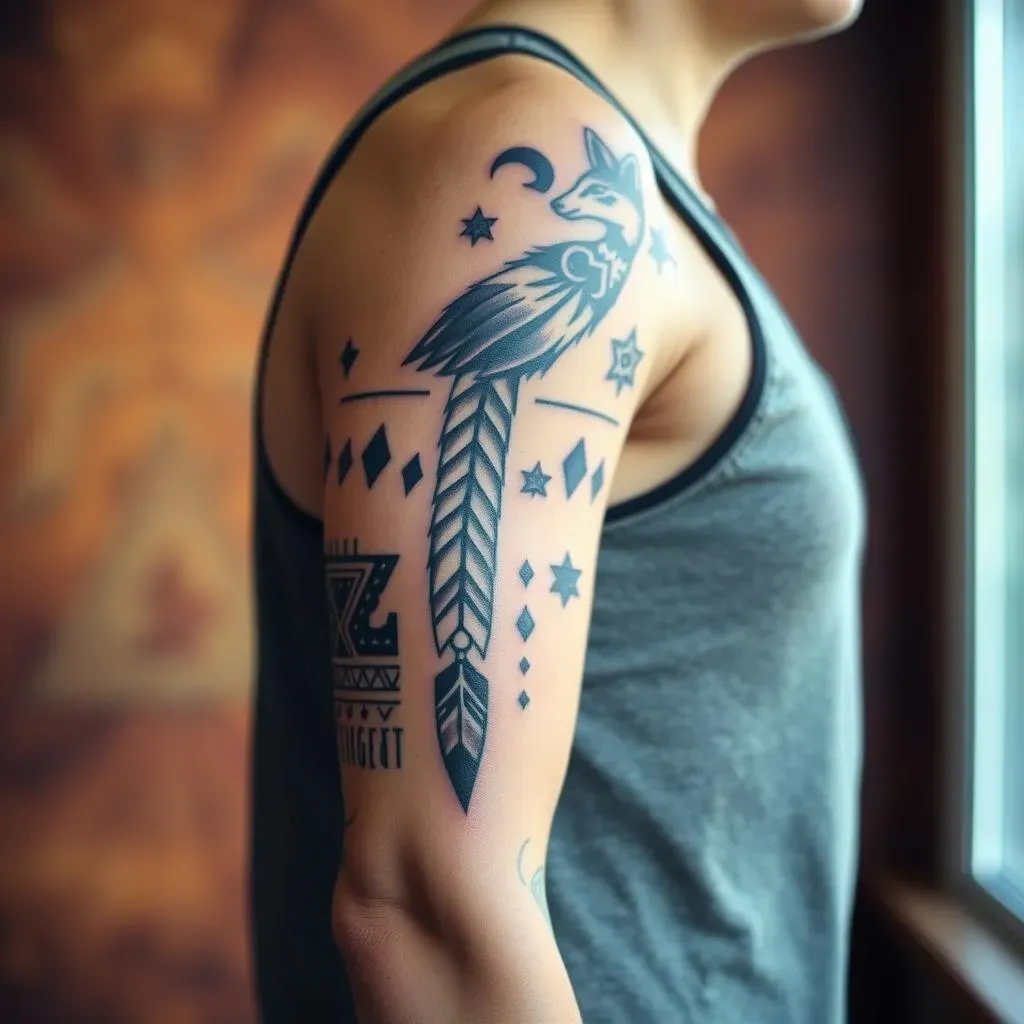 Absolute Native American Half Sleeve Tattoo Ideas 