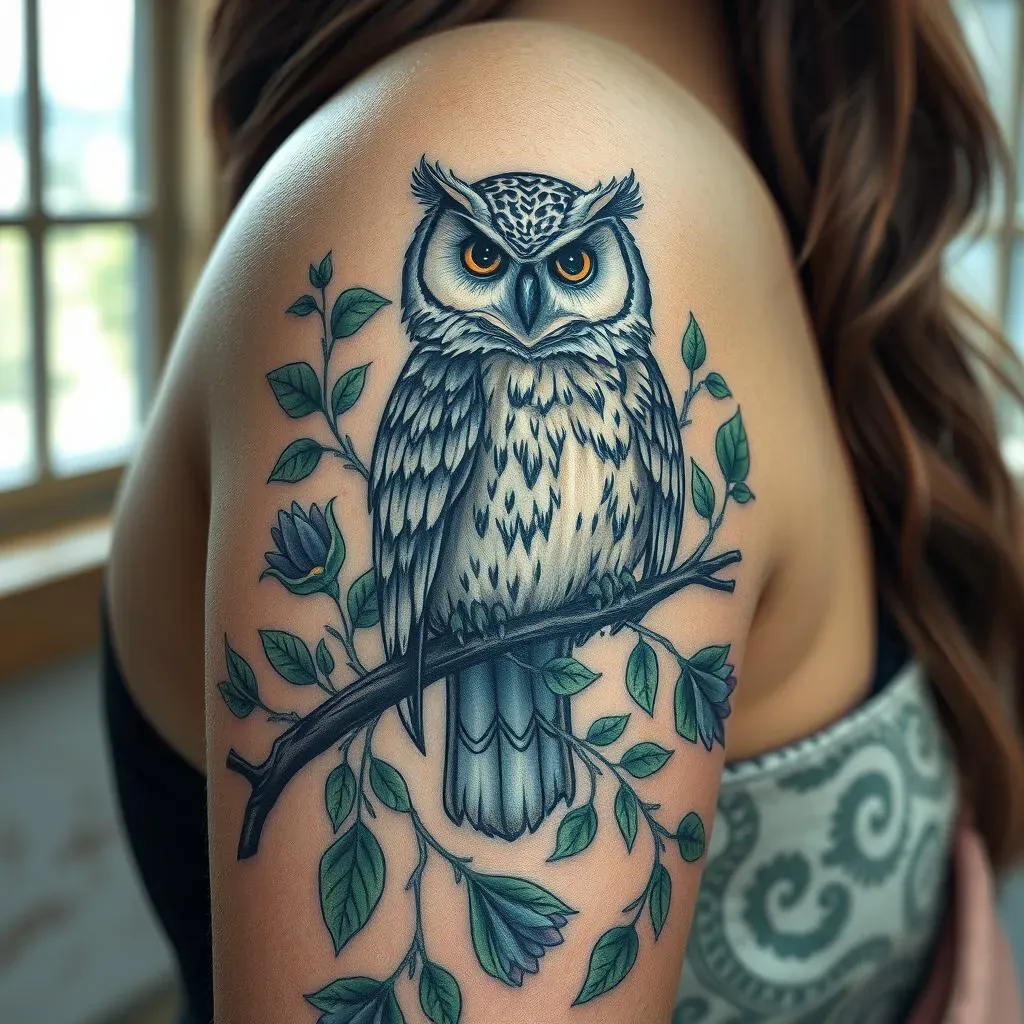 Owl Tattoos for Women: A Hoot of a Guide to Designs & Meanings