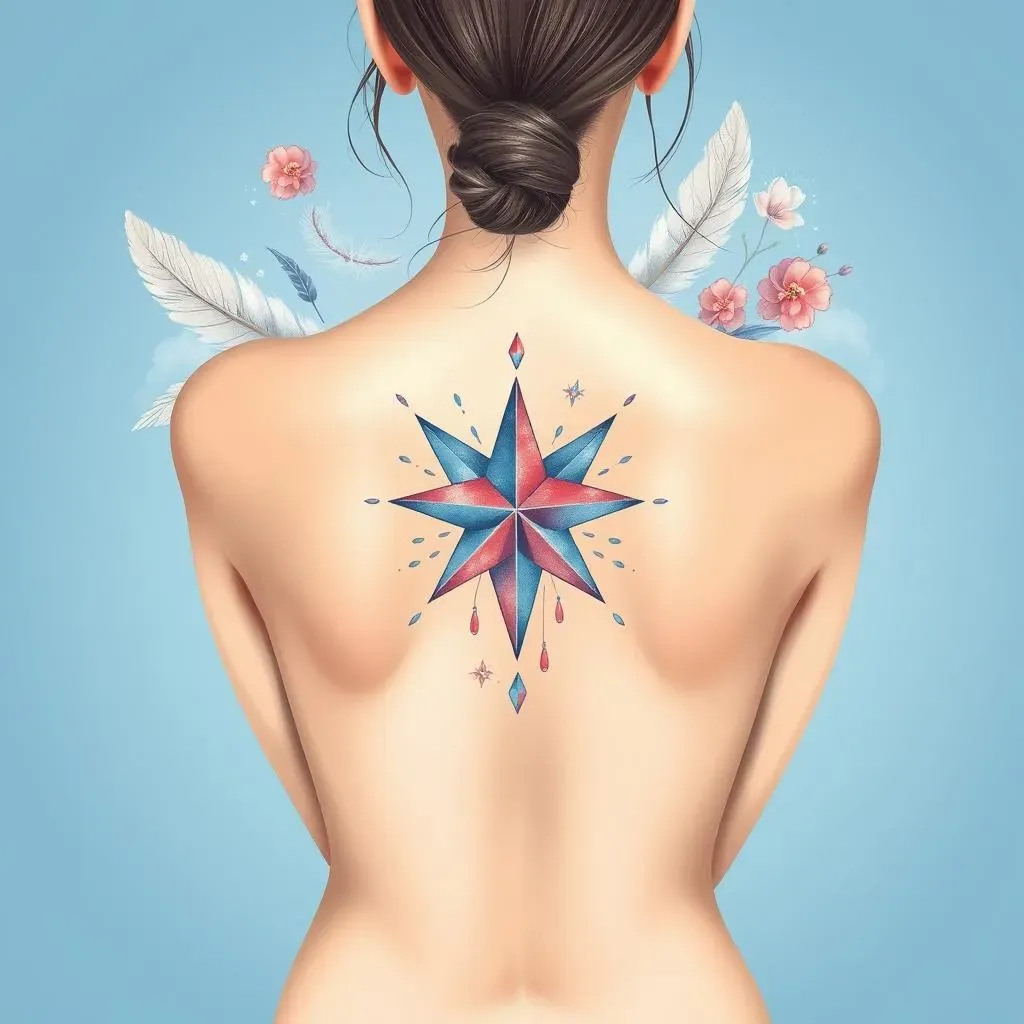 Pain Level and Aftercare for Watercolor Star Tattoos for Women