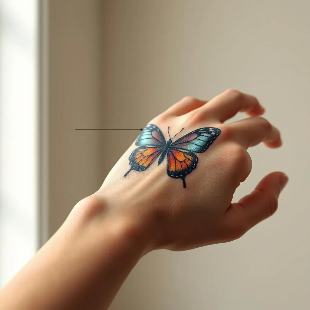 Placement and Aftercare for Butterfly Hand Tattoos