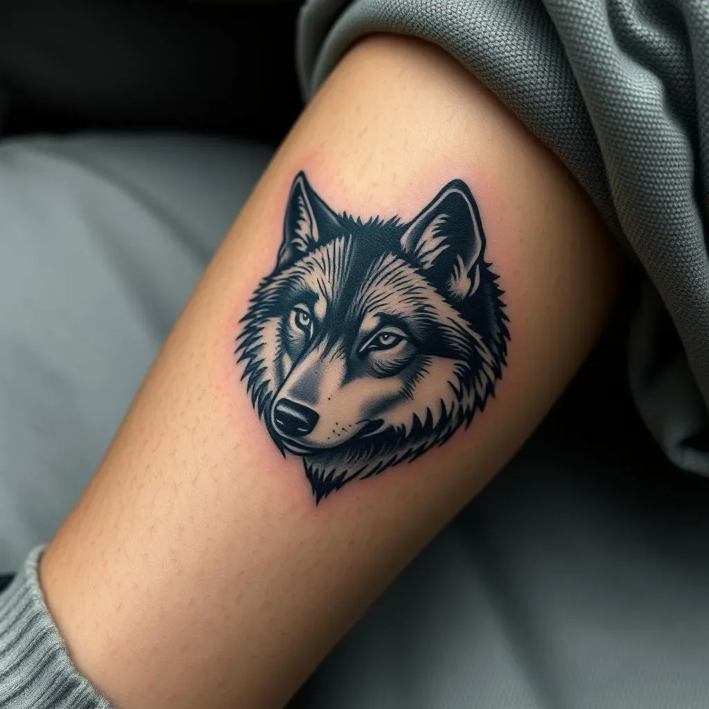 Placement and Design: Making Your Wolf Leg Tattoo Unique