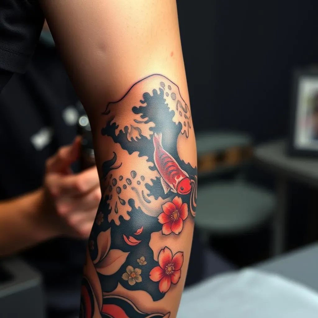 Placement and Pain: What to Expect with a Water Sleeve Tattoo