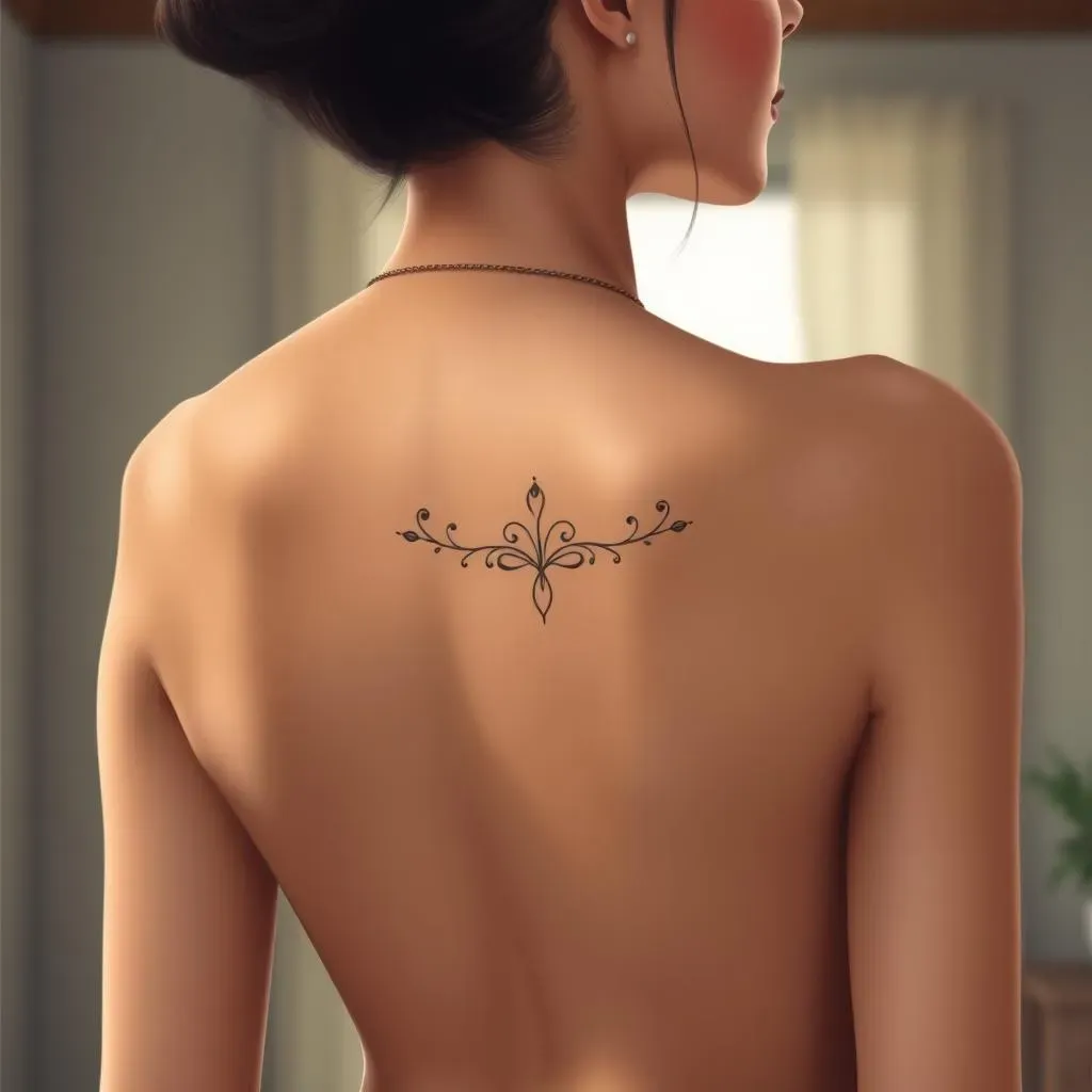 Placement and Size Considerations for Upper Back Tattoos