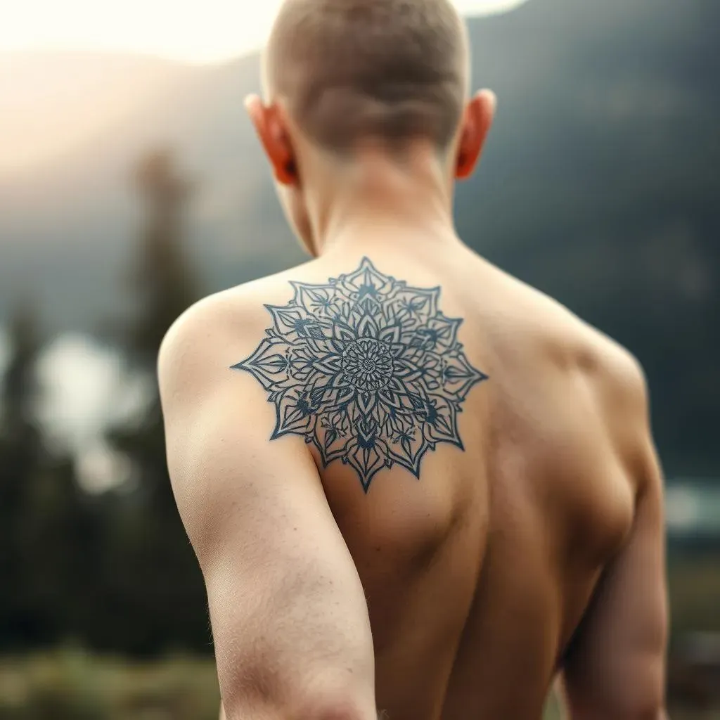 Placement and Size: Finding the Perfect Black and Grey Mandala Tattoo for You