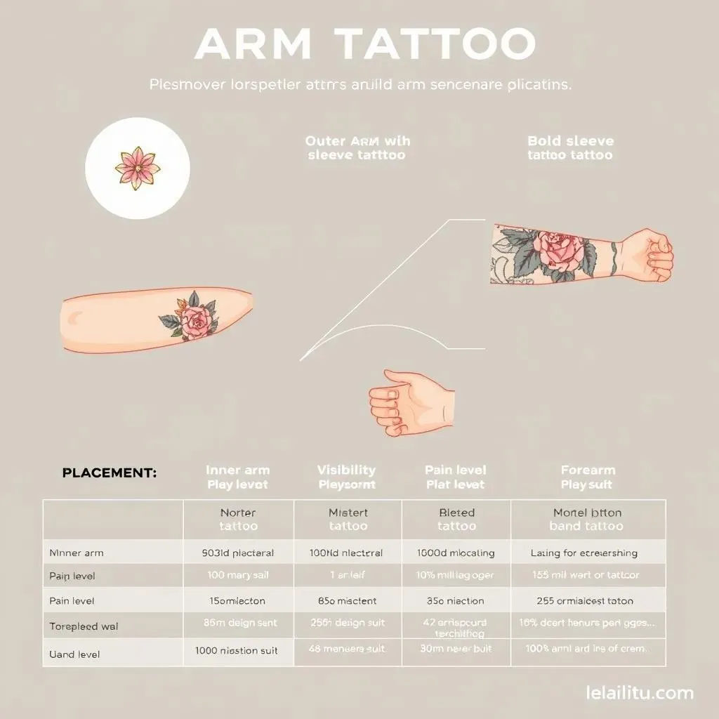 Placement and Size: Finding the Perfect Fit for Your Arm Tattoo 