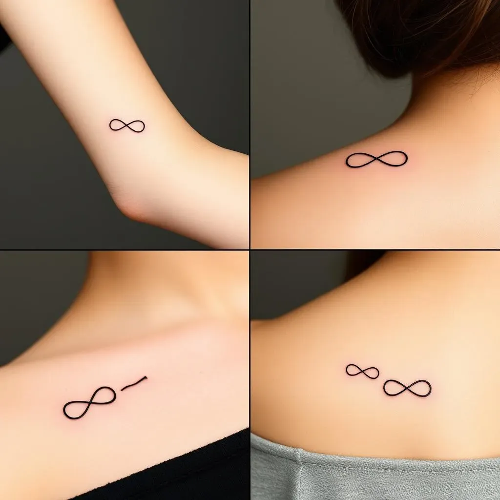 Placement and Size: Finding the Perfect Minimalist Infinity Tattoo for You