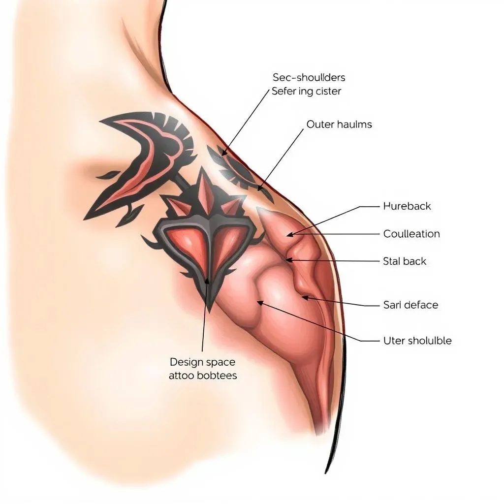 Placement and Size of Shoulder Tattoos