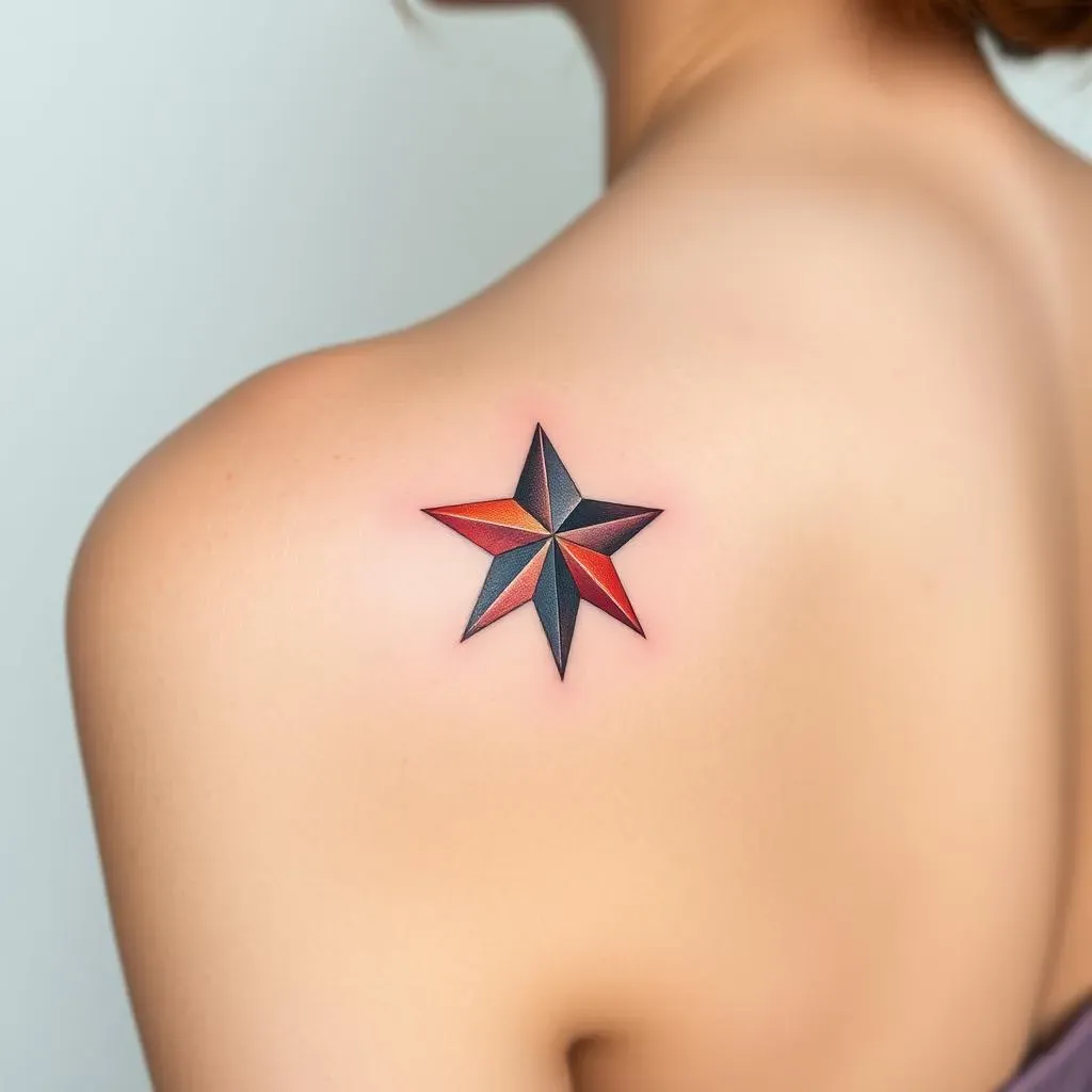 Placement and Size: Where to Get Your Watercolor Star Tattoos for Women