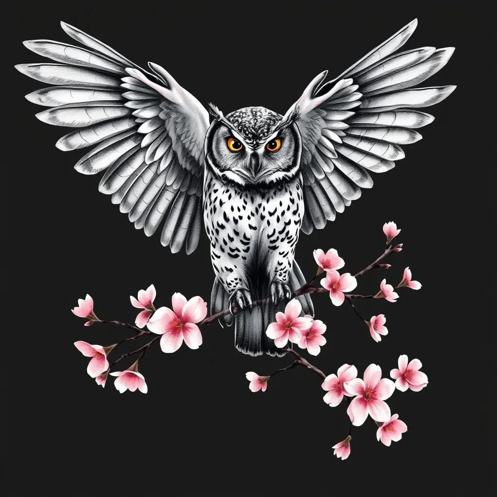 Placement and Style Ideas for Owl Tattoos for Women