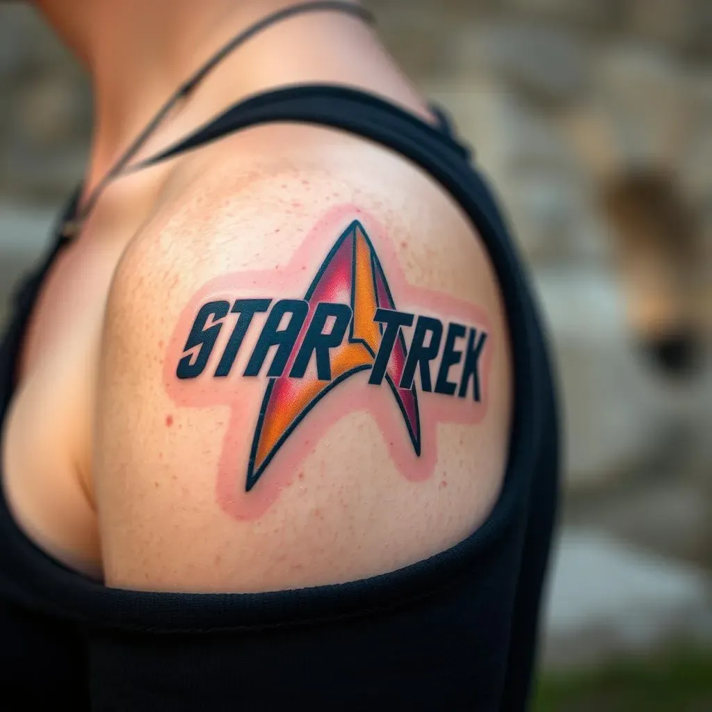 Placement Ideas and Aftercare for Your Star Trek Logo Tattoo