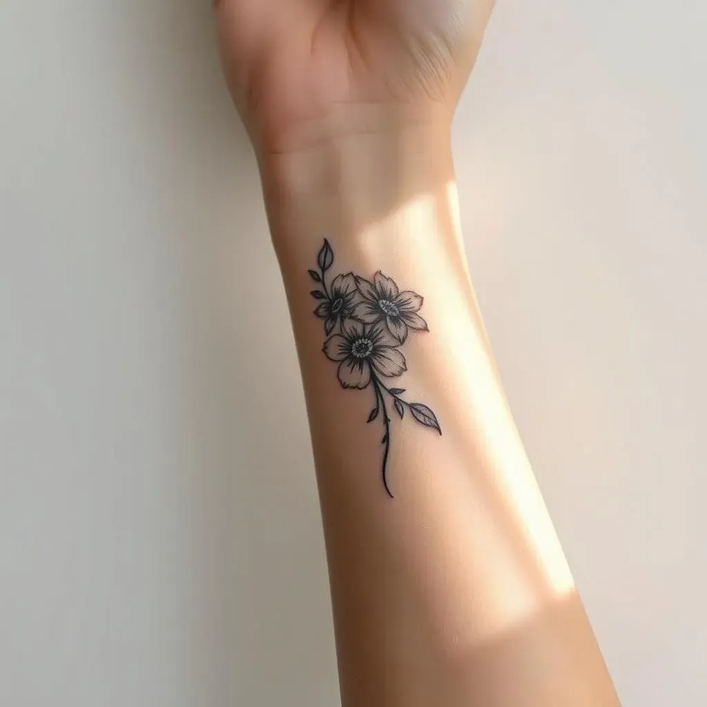 Placement Ideas and Aftercare for Your Tiny Floral Tattoo