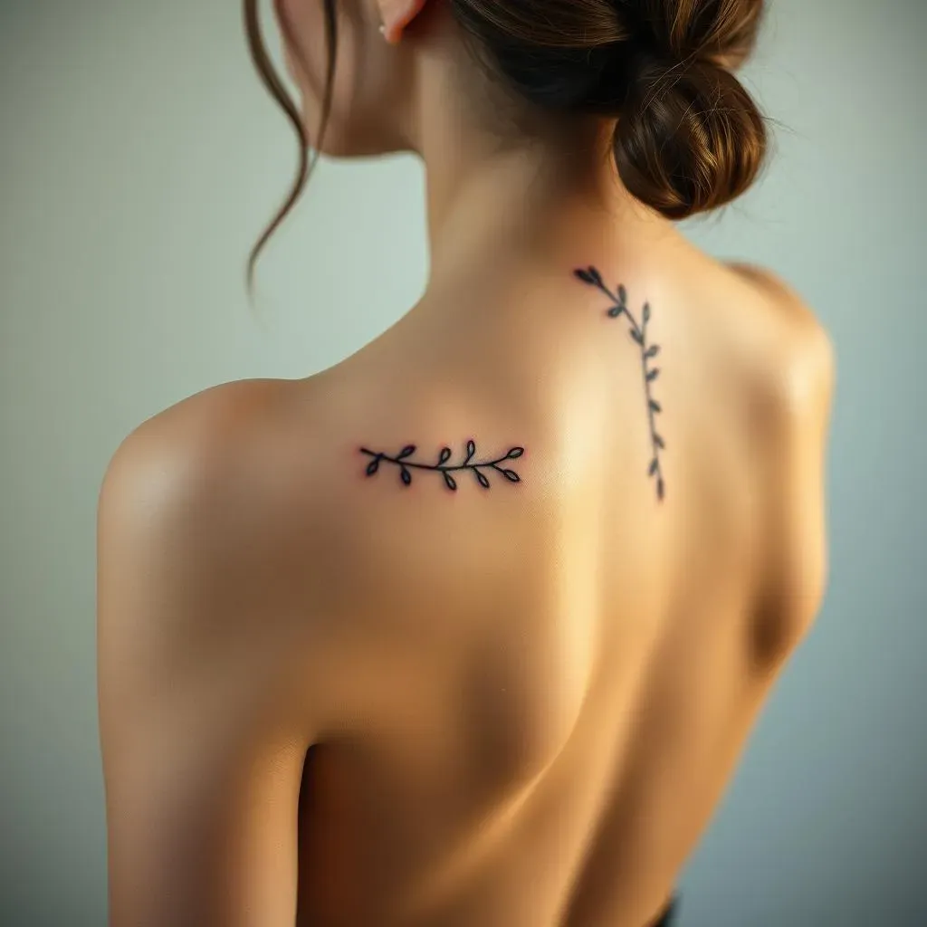 Placement Ideas for Minimalist Back Tattoos