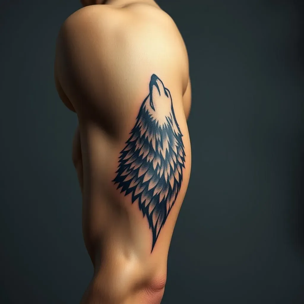 Placement is Key: Optimizing Your Upper Arm Wolf Tattoo